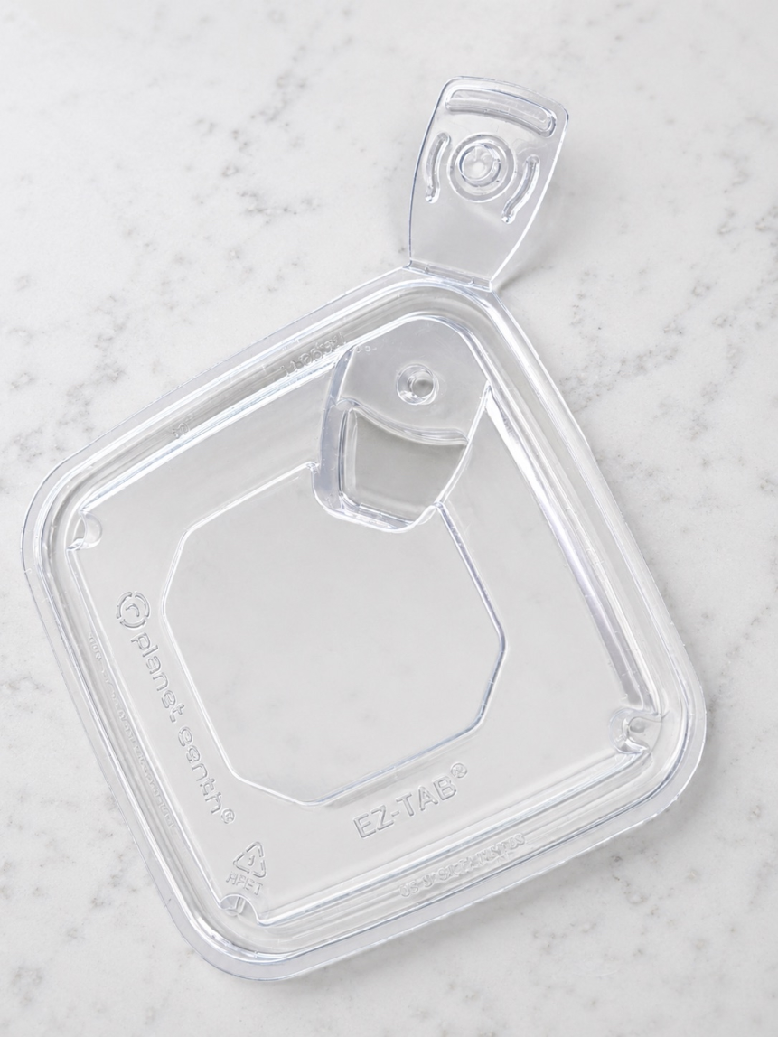 Flat Lid (open tab)