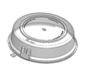 9.5" Dome x 3" HT (Smooth Dome)