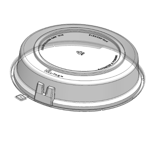 10" Dome x 1-3/4" HT (Smooth Wall)