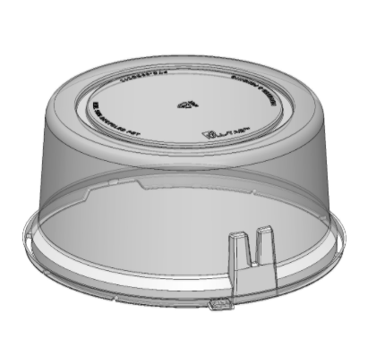 10" Dome x 4-1/2" HT
