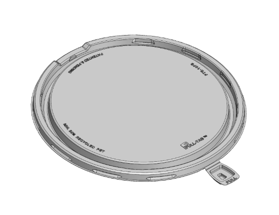 10" Flat Lid