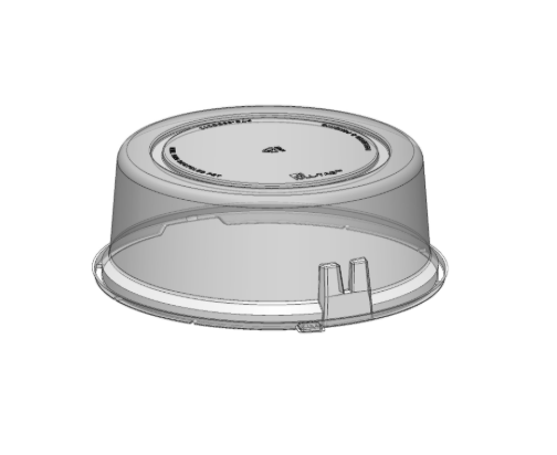 8" Dome x 4-1/2" HT