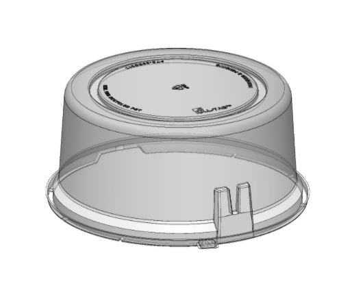 10" Dome x 3-3/4" HT