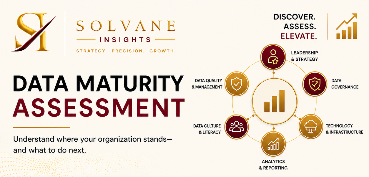 Solvane Insights Data Maturity Assessment