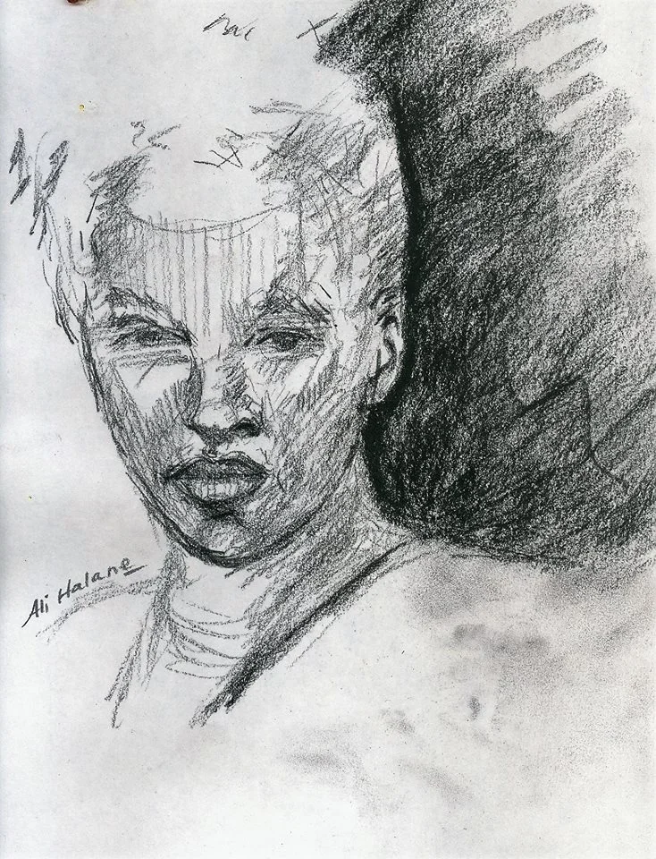  Abdirahman 
 Charcoal Drawing 