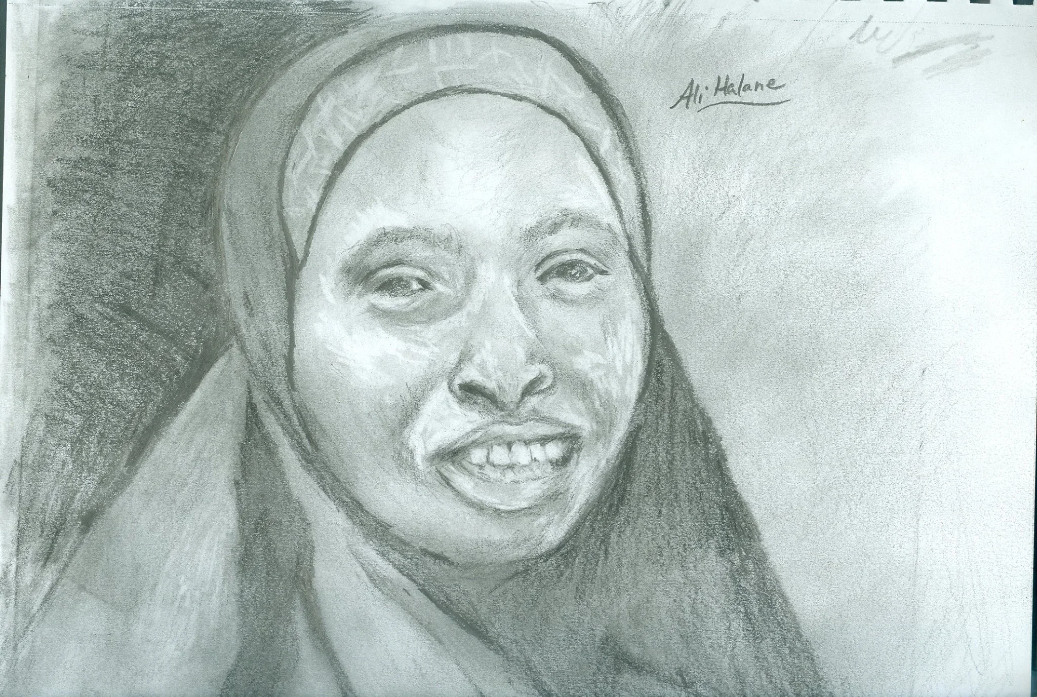  Portrait III 
 Pencil Drawing 