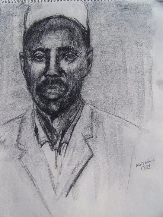  Kulmiye 
 Charcoal Drawing 