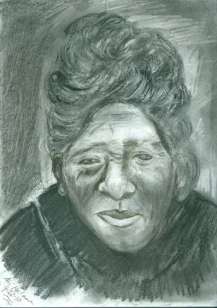 Leora 
 Charcoal Drawing 