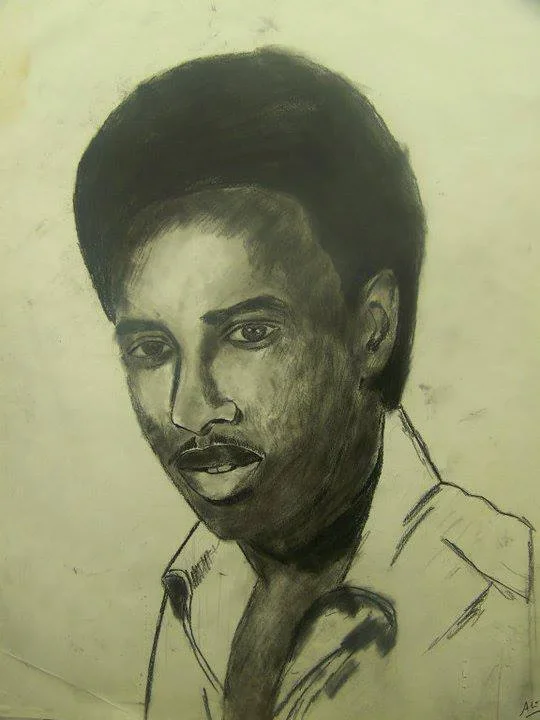  Sudi 
 Charcoal Drawing 