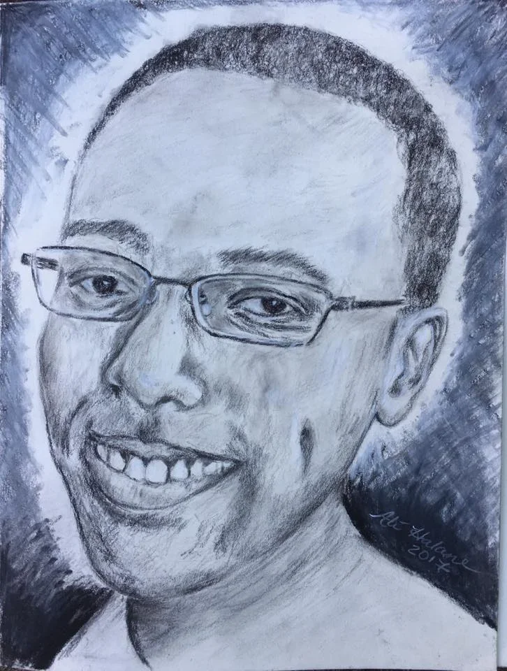  Dr. Morgan 
 Charcoal Drawing 