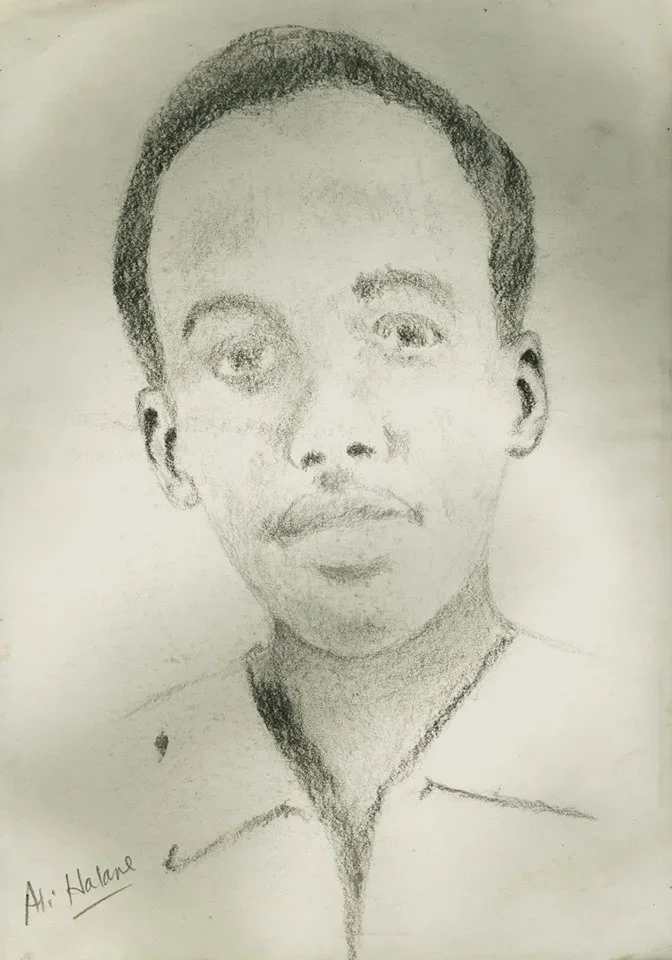  Self Portrait III 
 Pencil Drawing 