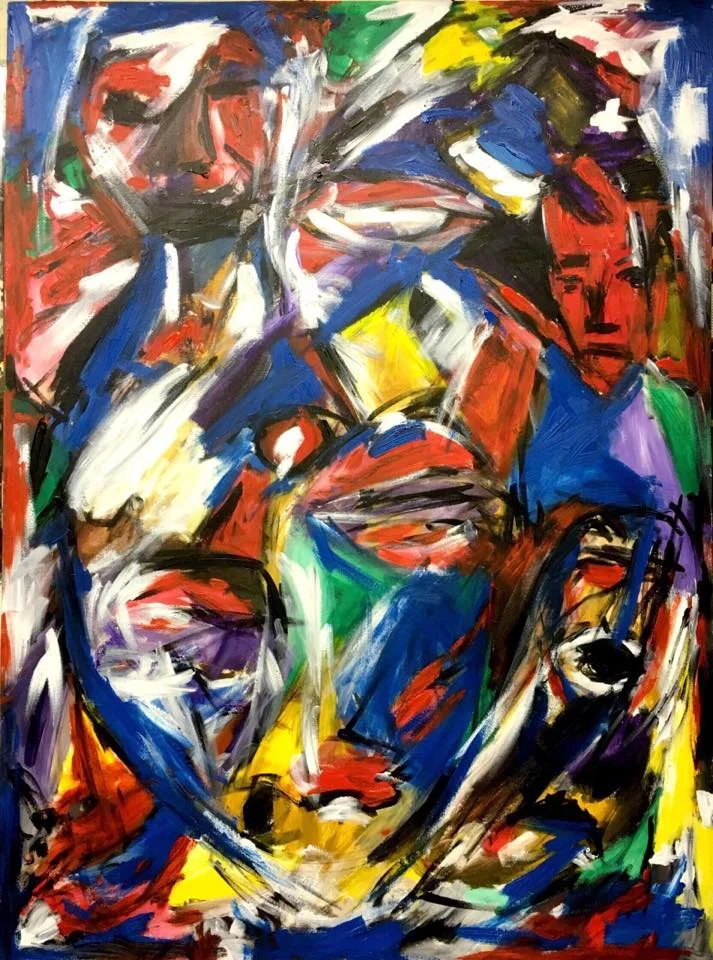  Serendipity I 
 Acrylic on Canvas 