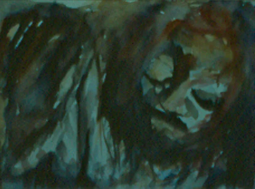  Self Portrait II 
 Water Color 
