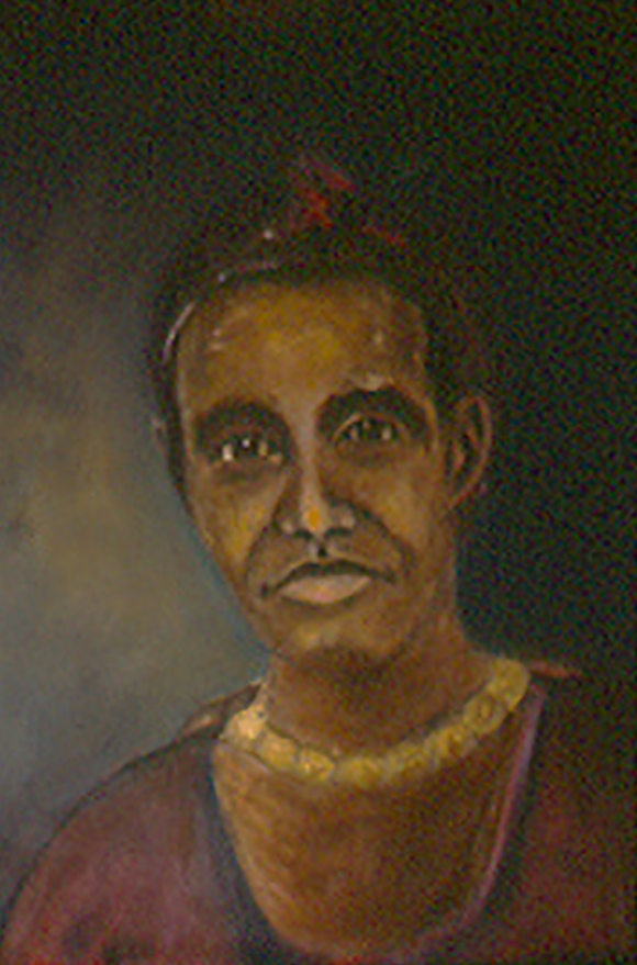  My Mom 
 Oil on Canvas 