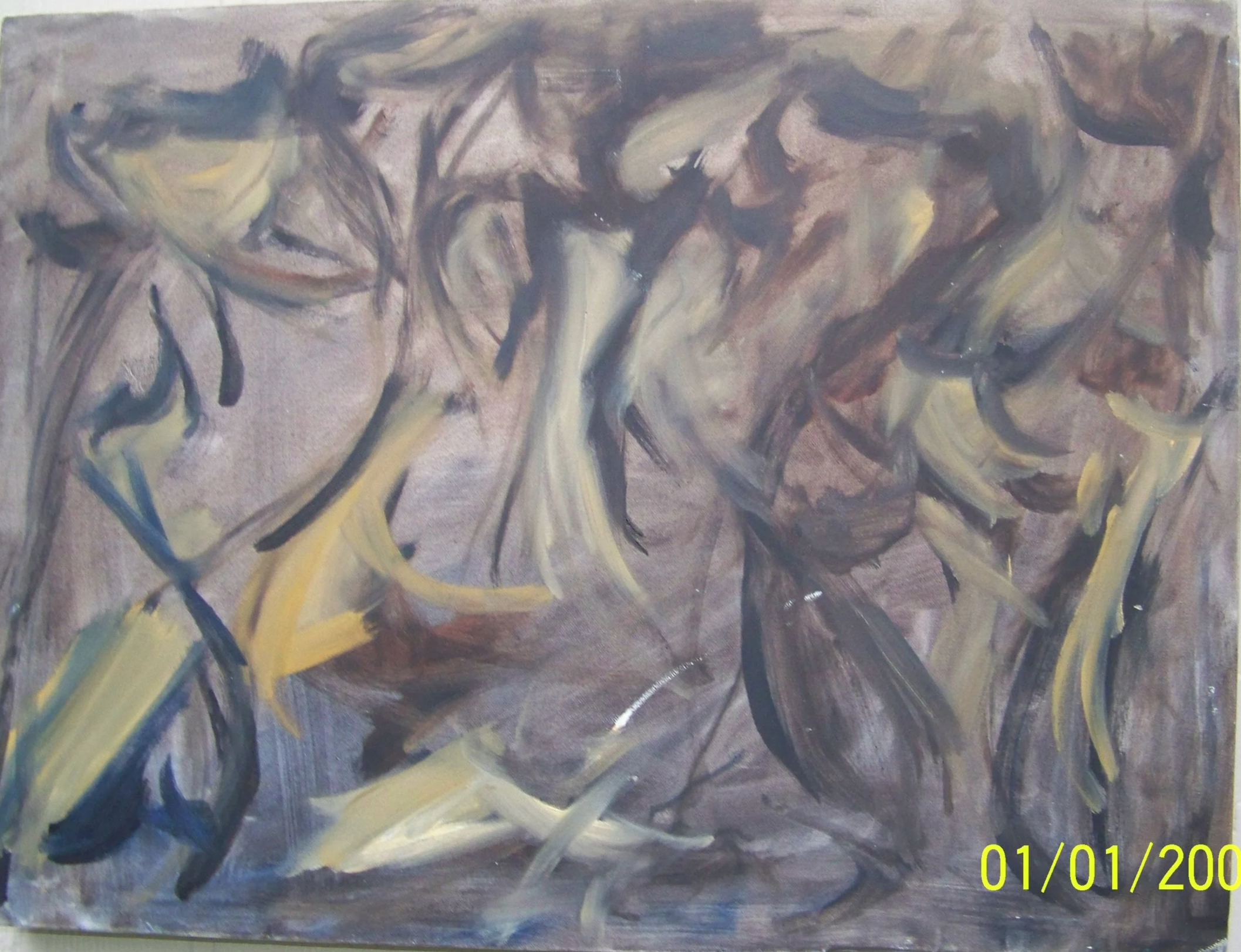  Quantum 
 Oil on Canvas 