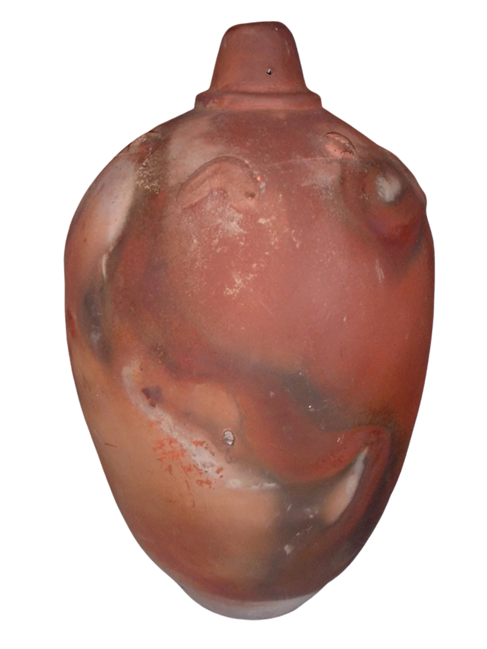  Enclosed Vessel with Shells 
 Clay 