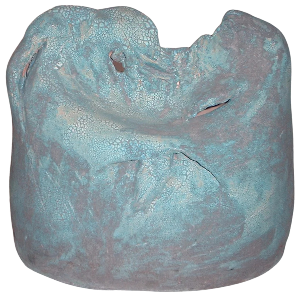  Transform II 
 Clay, 12 x 13 x 9 in 