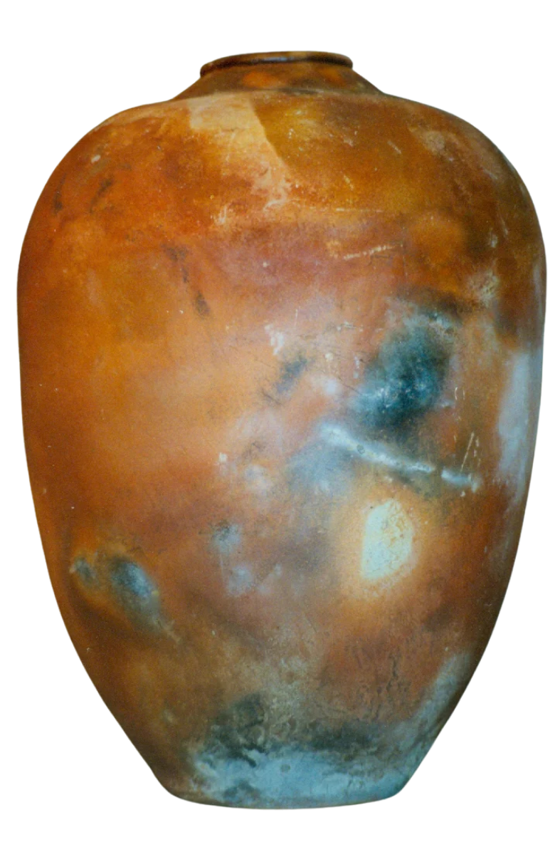  Vessel Form with Tight Lips 
 Clay 
