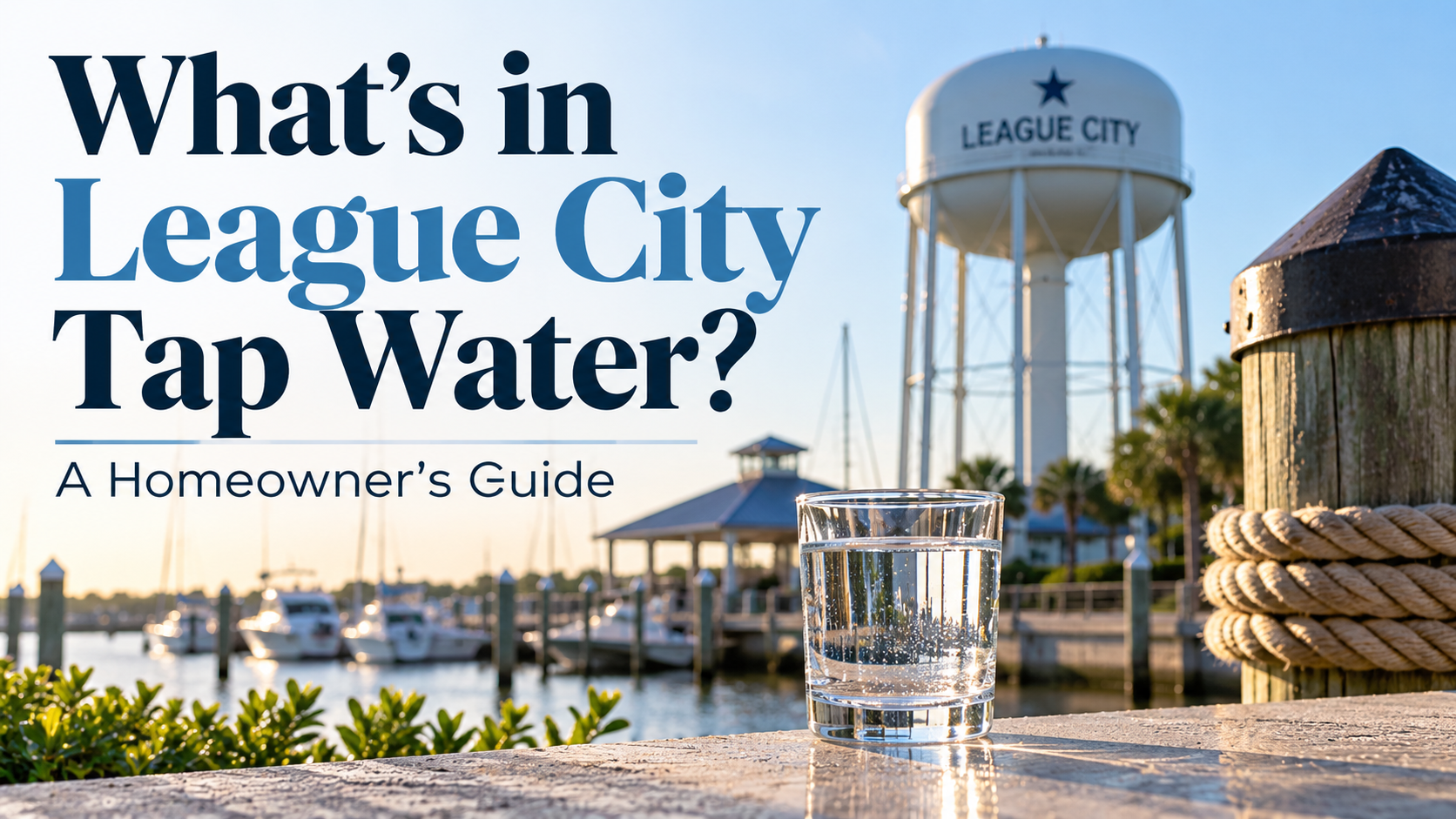 What’s in League City’s Tap Water? A Homeowners Guide