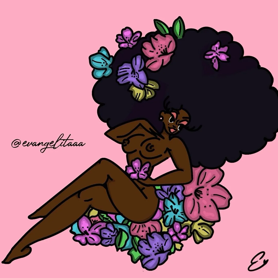 FULL BLOOM 💐

#sensualart #sensualillustration #pinupillustrator #pinup #pinupart #pinupartworks #sexyart #blackgirlart #blackgirlpinupmagic #blackgirlpinupart