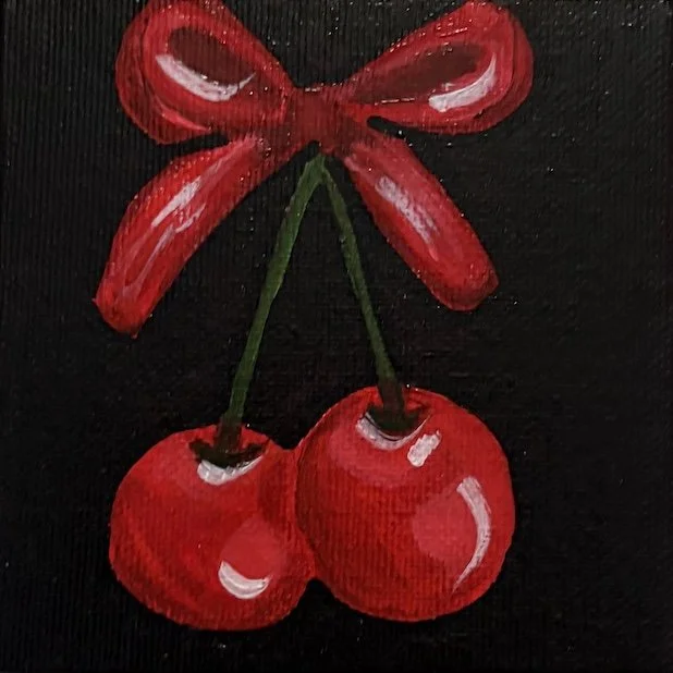 Cherries - 4x4"