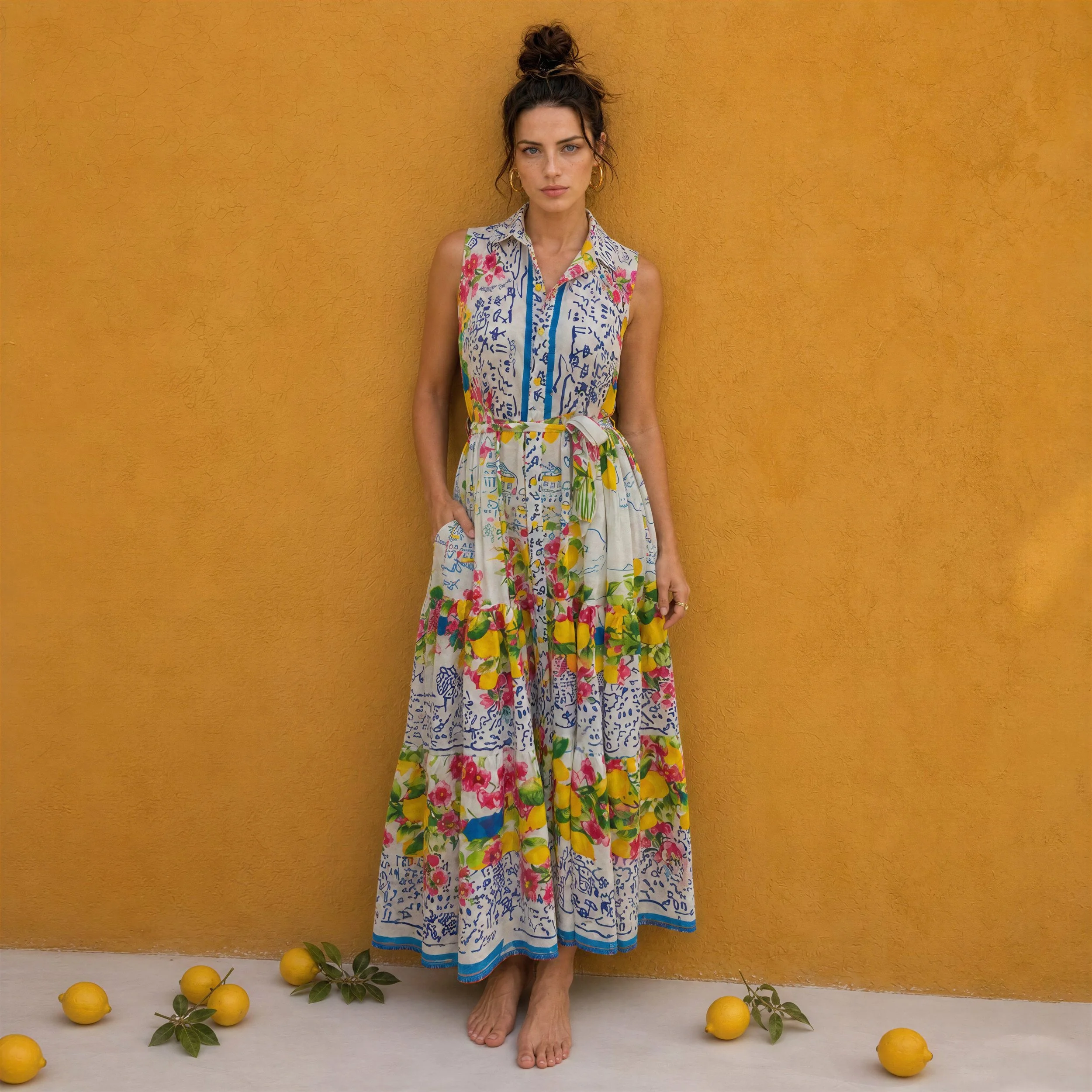 Summer Breeze Maxi Dress with Pockets