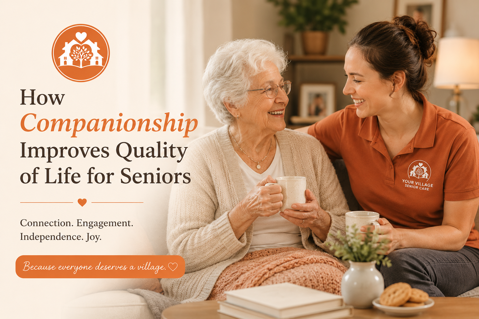 How Companionship Improves Quality of Life for Seniors