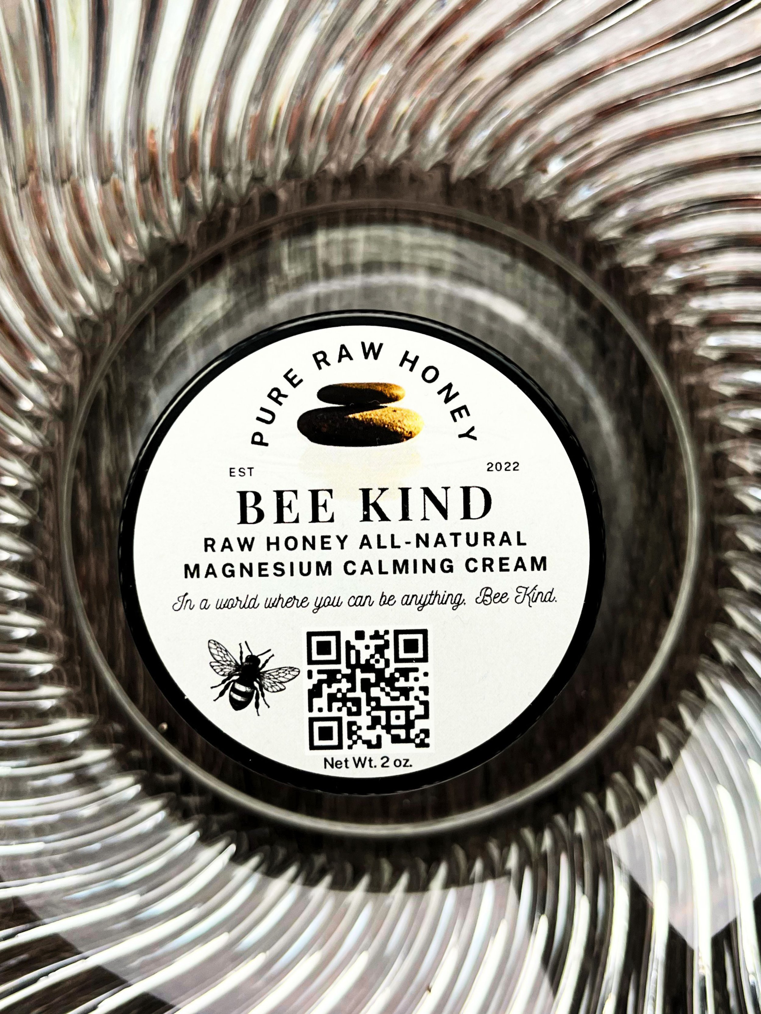 Raw Honey All-Natural Magnesium Calming Cream