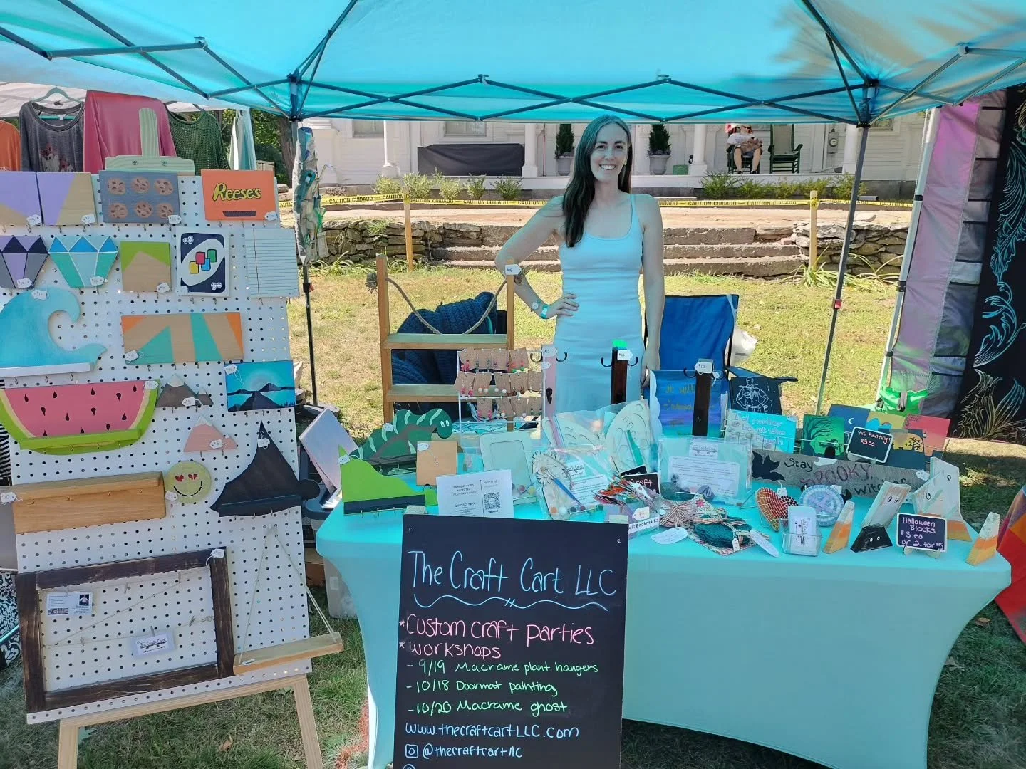 Come on down to the Tyngsboro Block Party!! I'll be here til 5pm. Then tomorrow at the Lunenburg Artisan Market from 9-3!