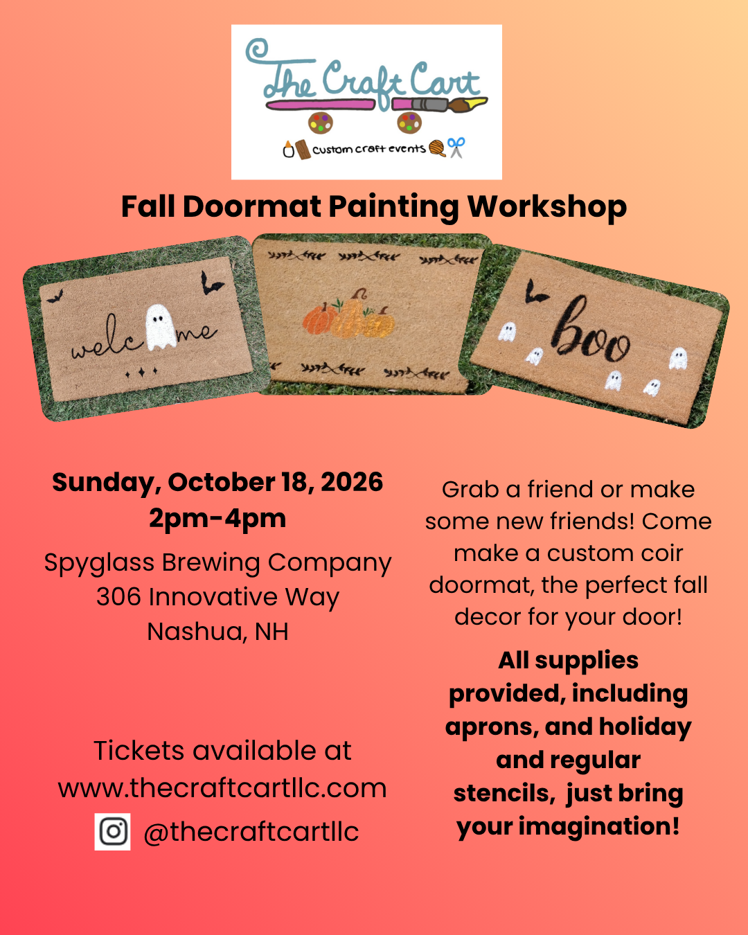 Doormat Painting Workshop