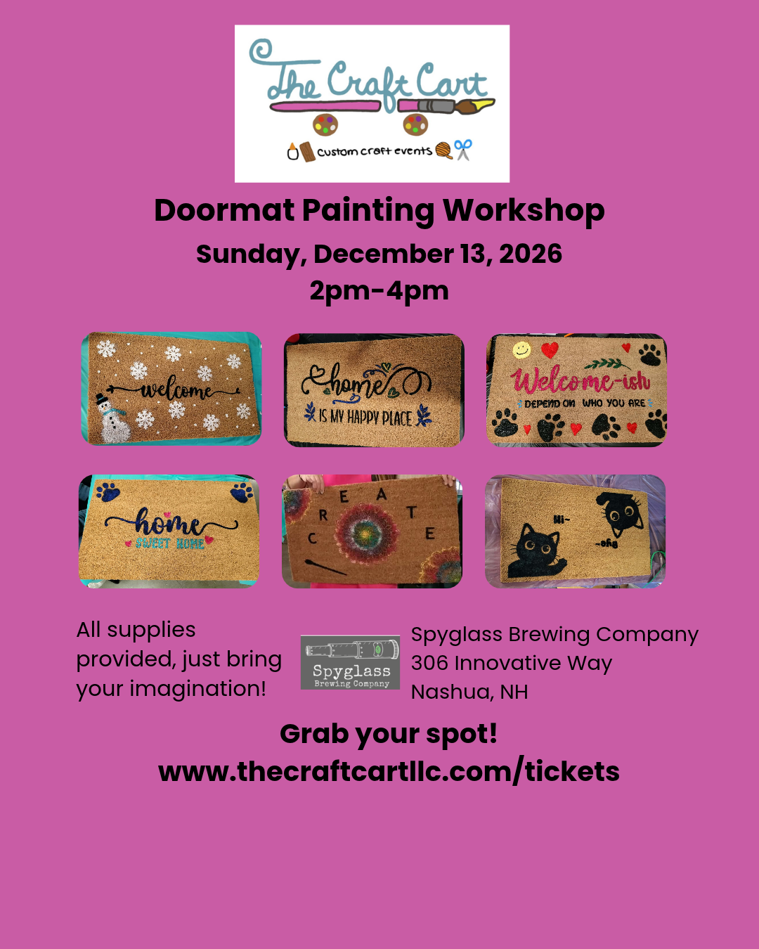 Doormat Painting Workshop