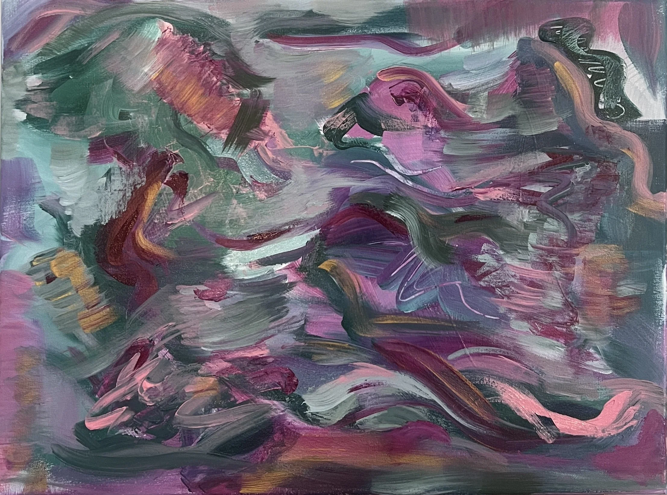 Searching for Joy, 14X16