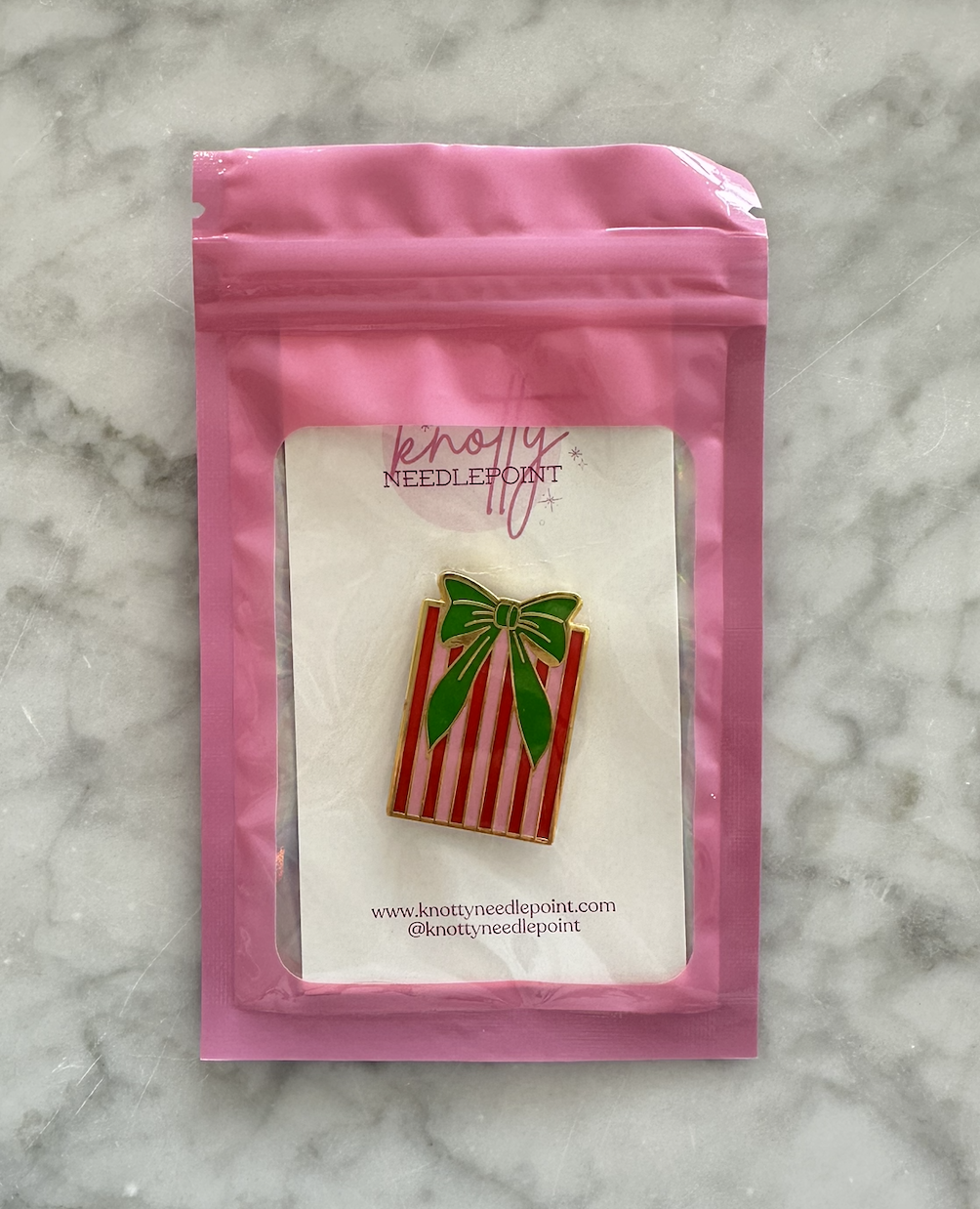 Wrapped Present Needleminder