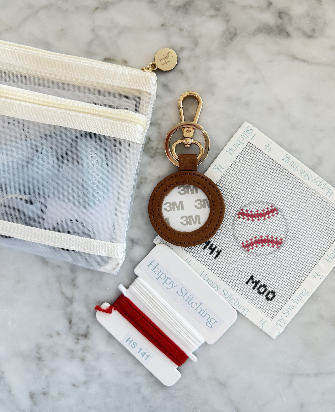 Little League Self-Finishing Key Fob