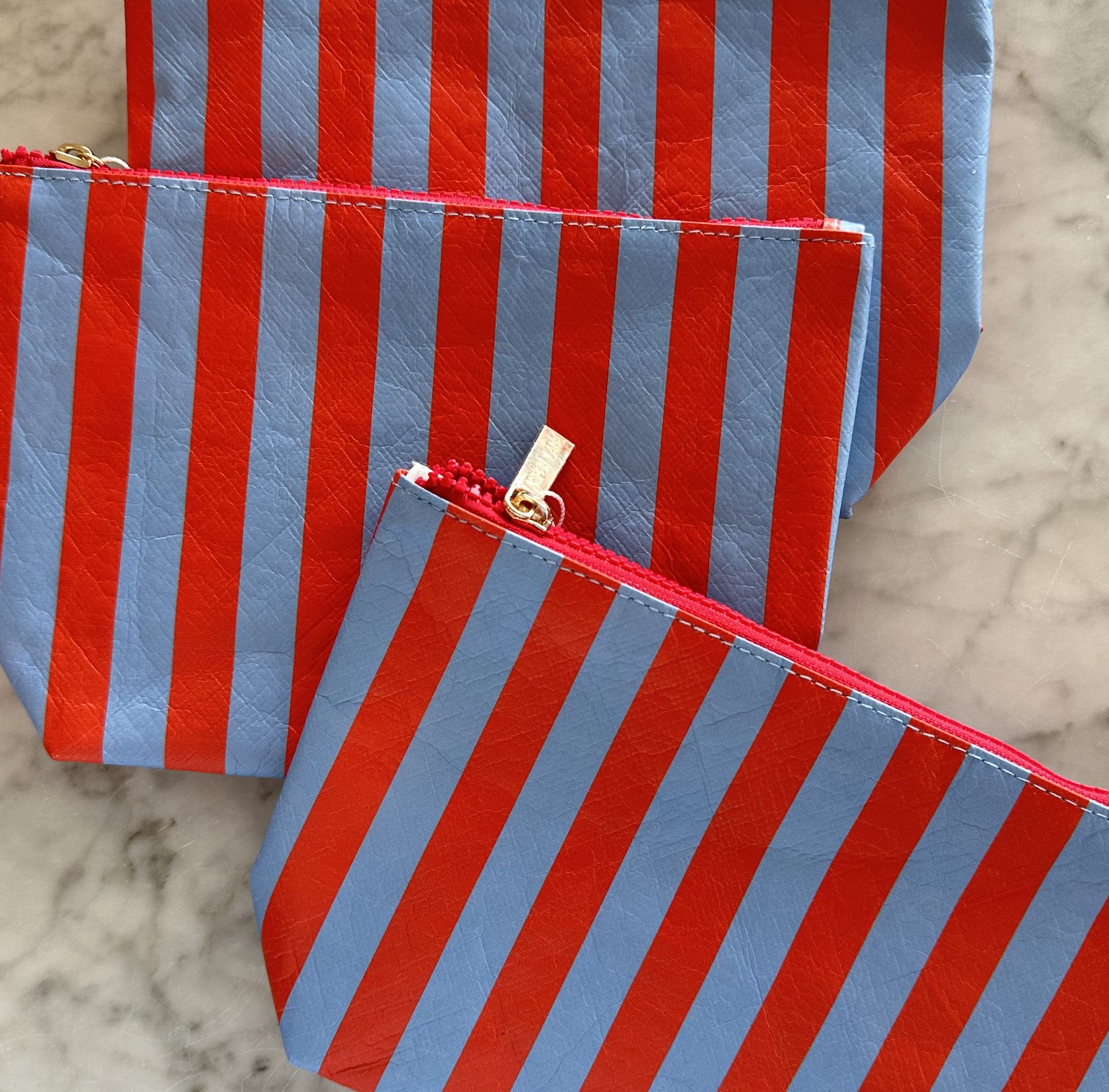 Striped Pouch