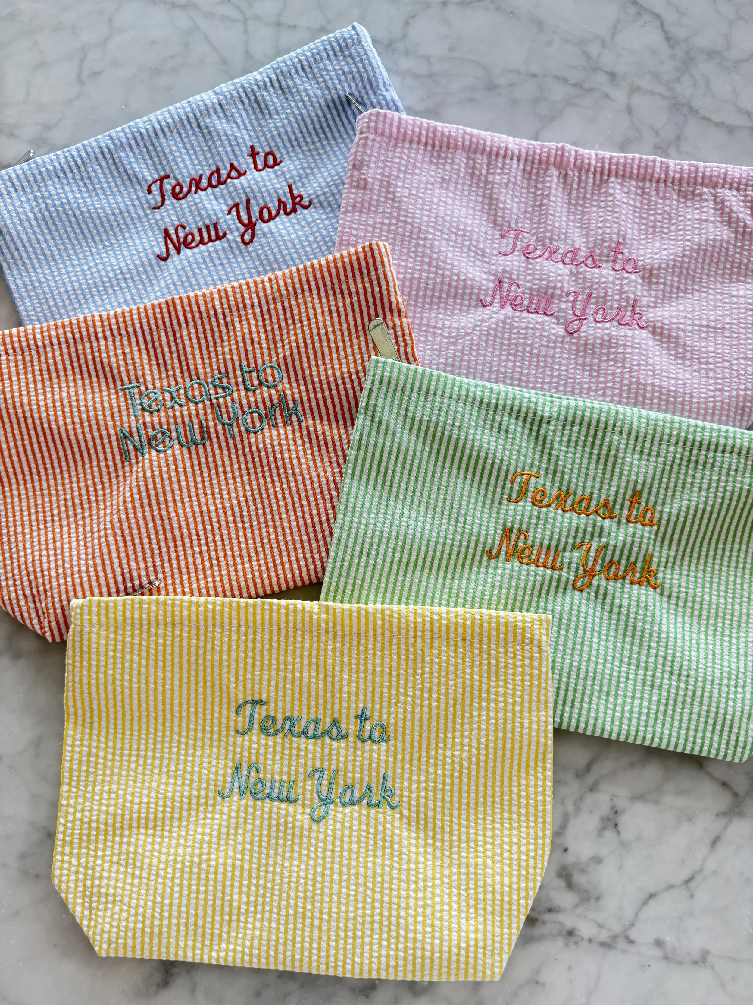 Texas to New York Pouch