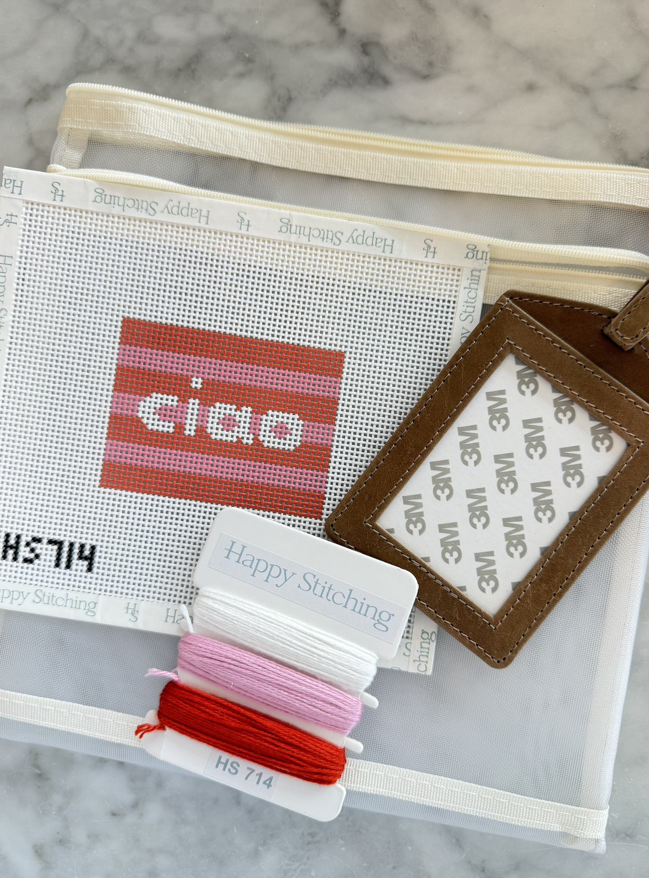 Ciao Self-Finishing Luggage Tag