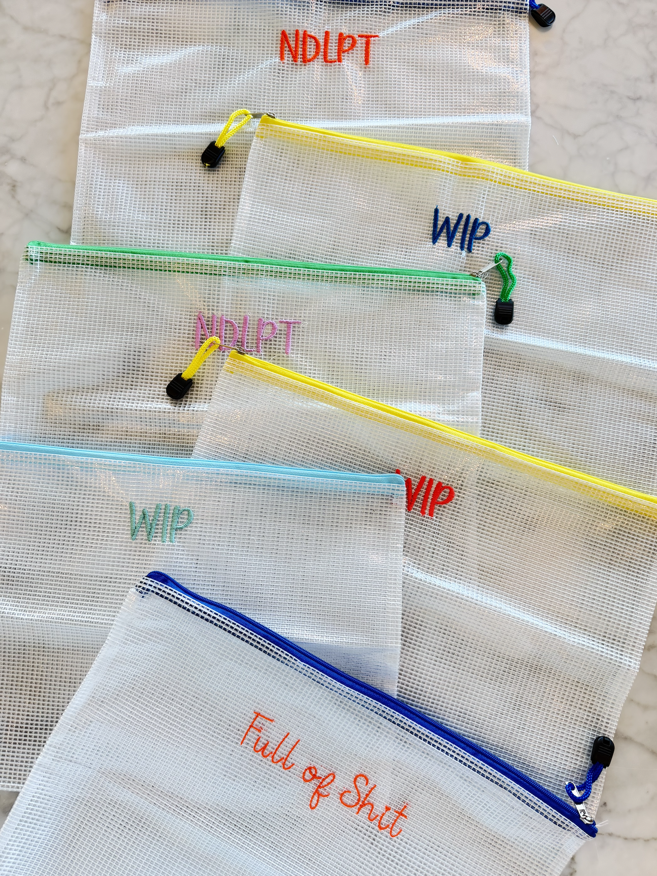 Large Clear Project Bag