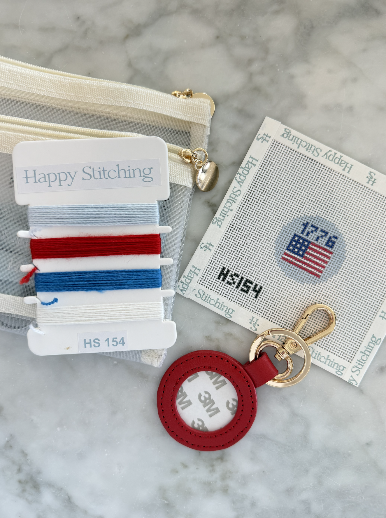 1776 Self-Finishing Key Fob