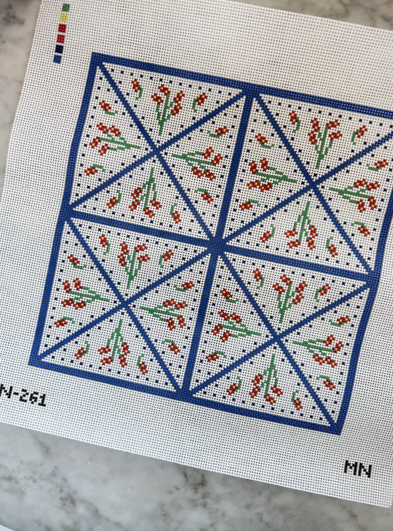 Blue Cottage Tile
