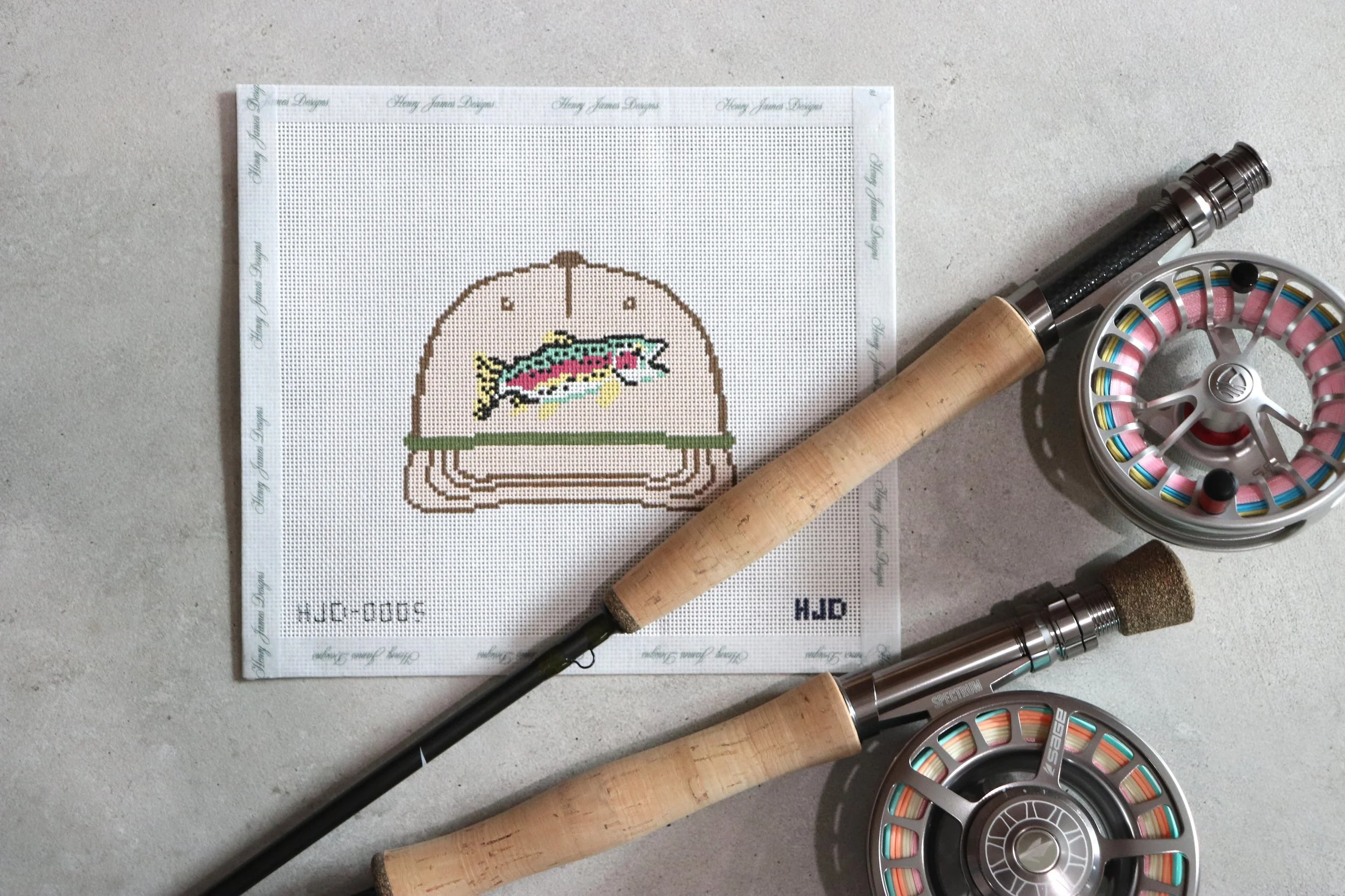 The Rainbow Trout Hat