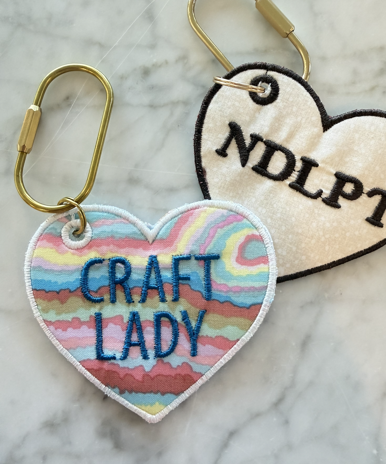 Craft Lady Bag Tag