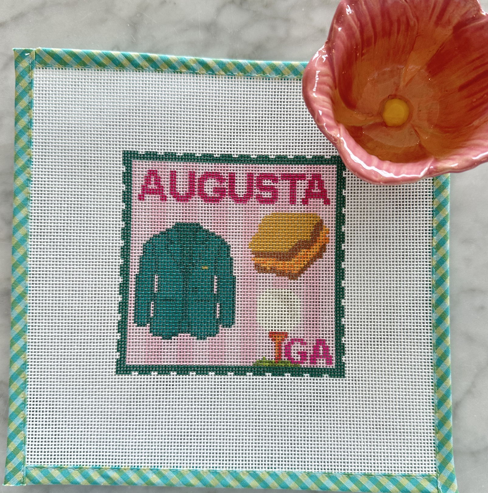 Augusta Travel Stamp