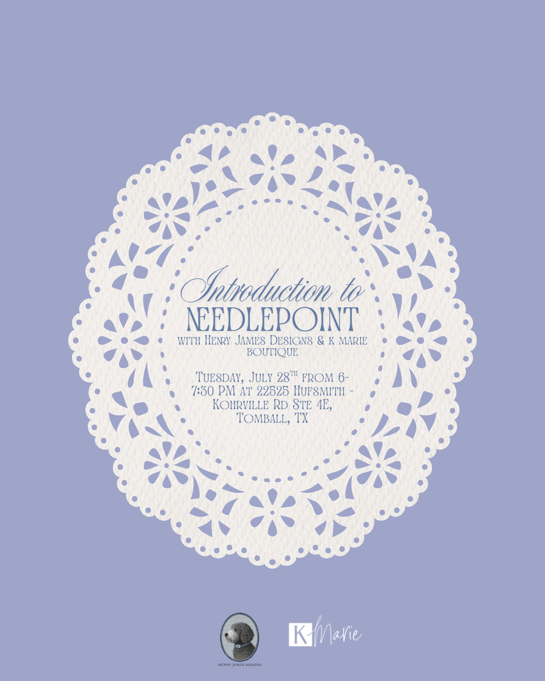 Needlepoint 101 - 7/28