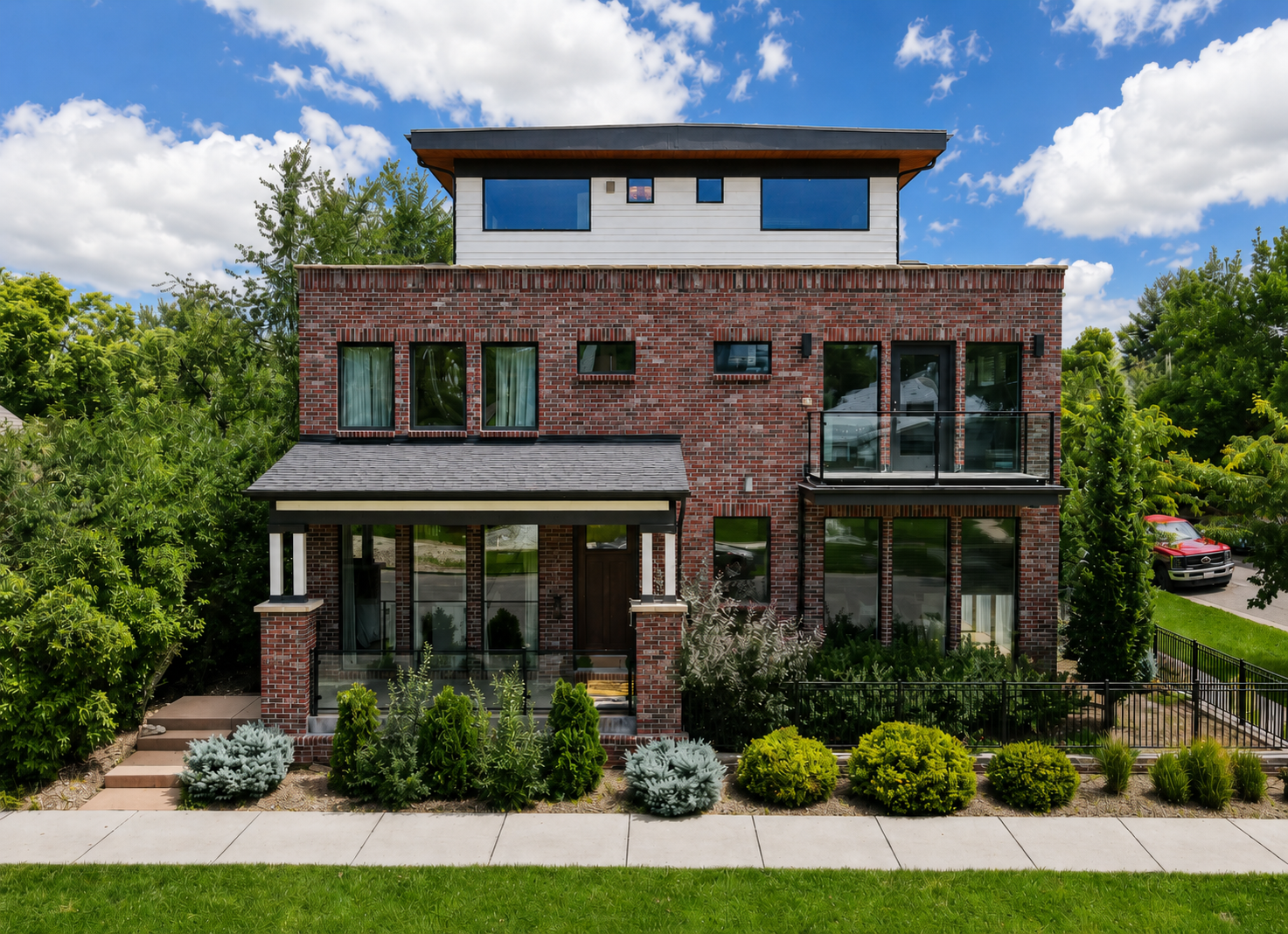 Exterior of a Sloan Building Co. home in Denver.