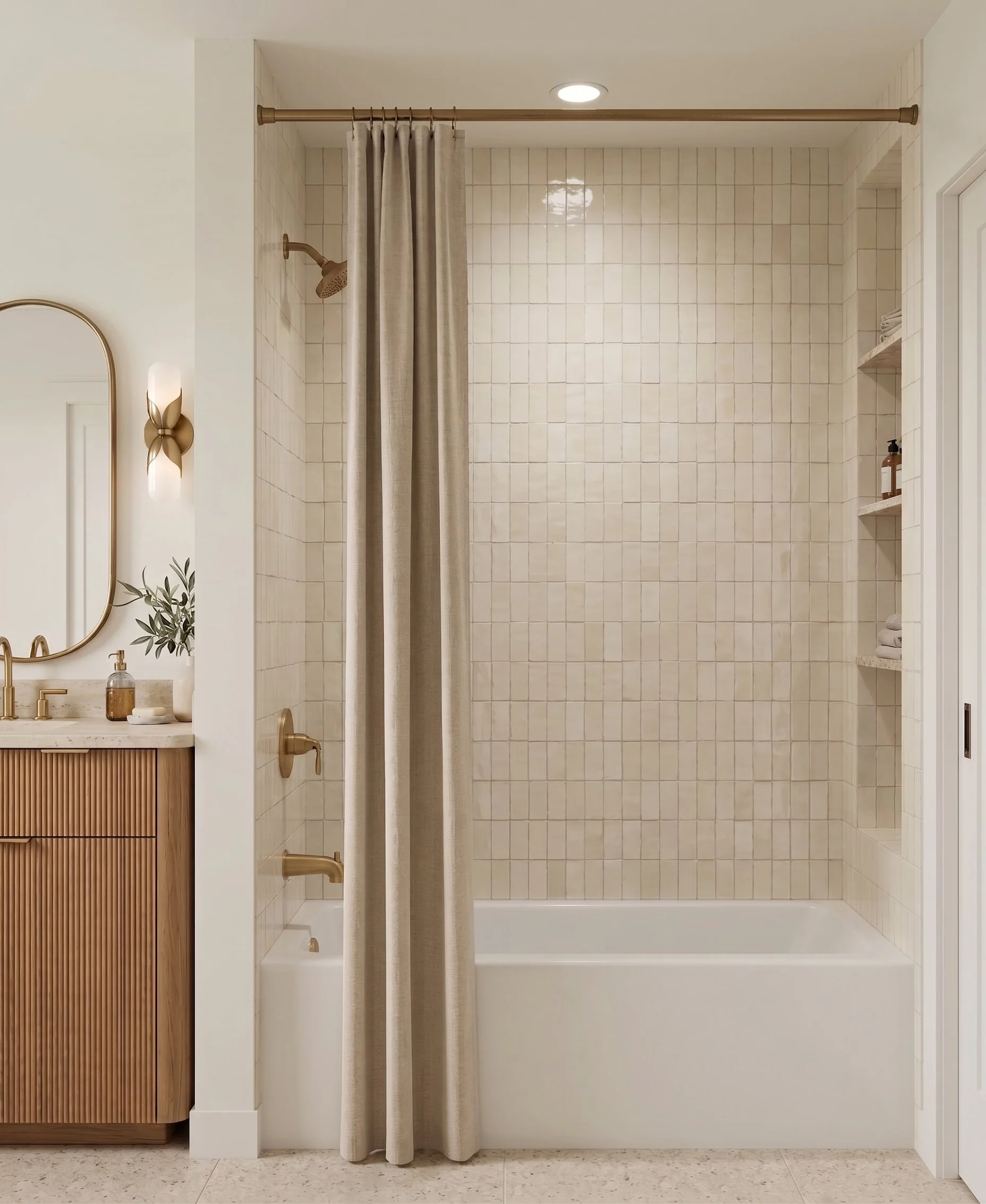 A Sloan-designed interior with rich textures, intentional materials, and refined detail.