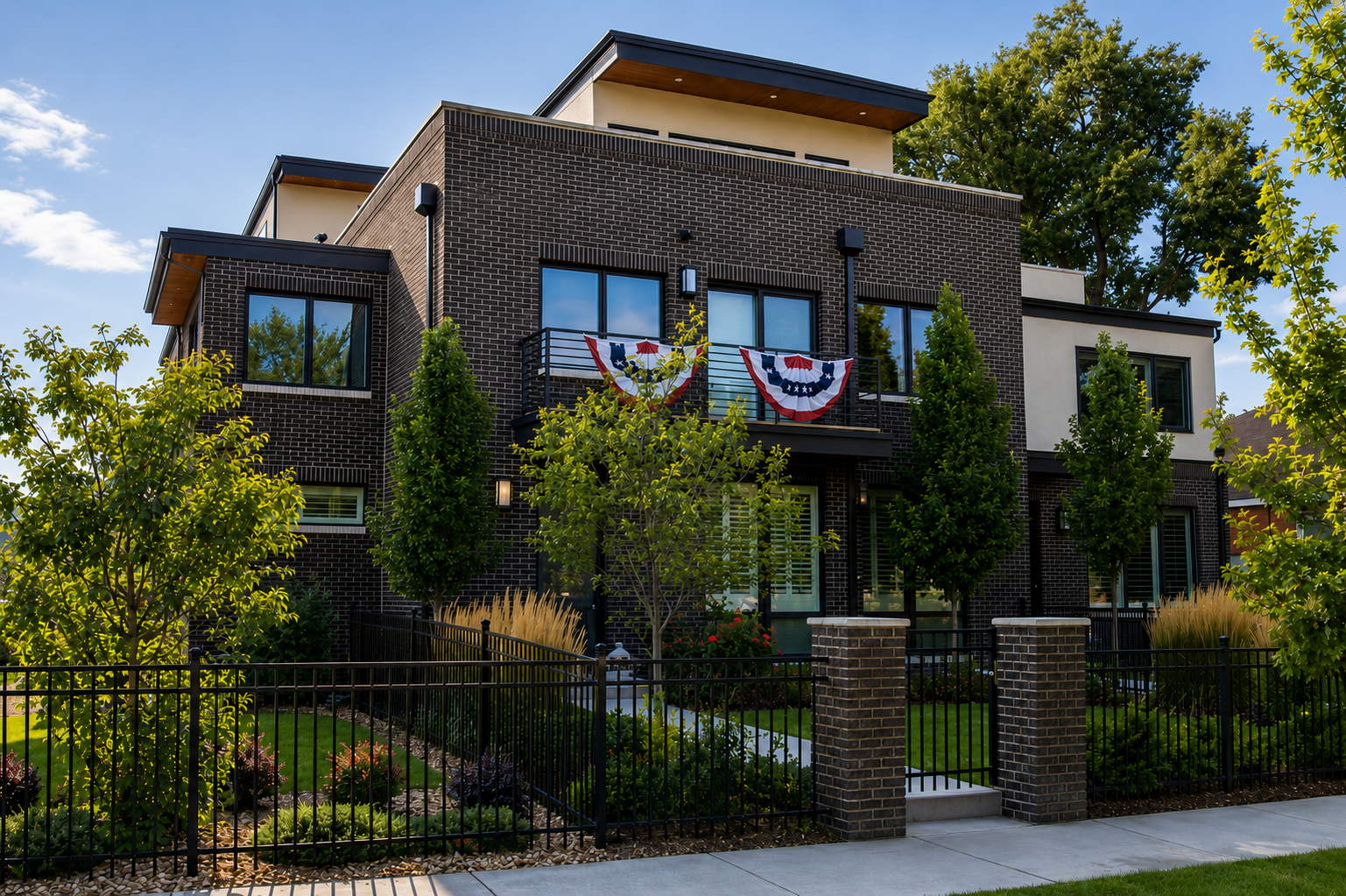 2438 and 2440 Meade Street and 3690 W. Byron Place Sloan home
