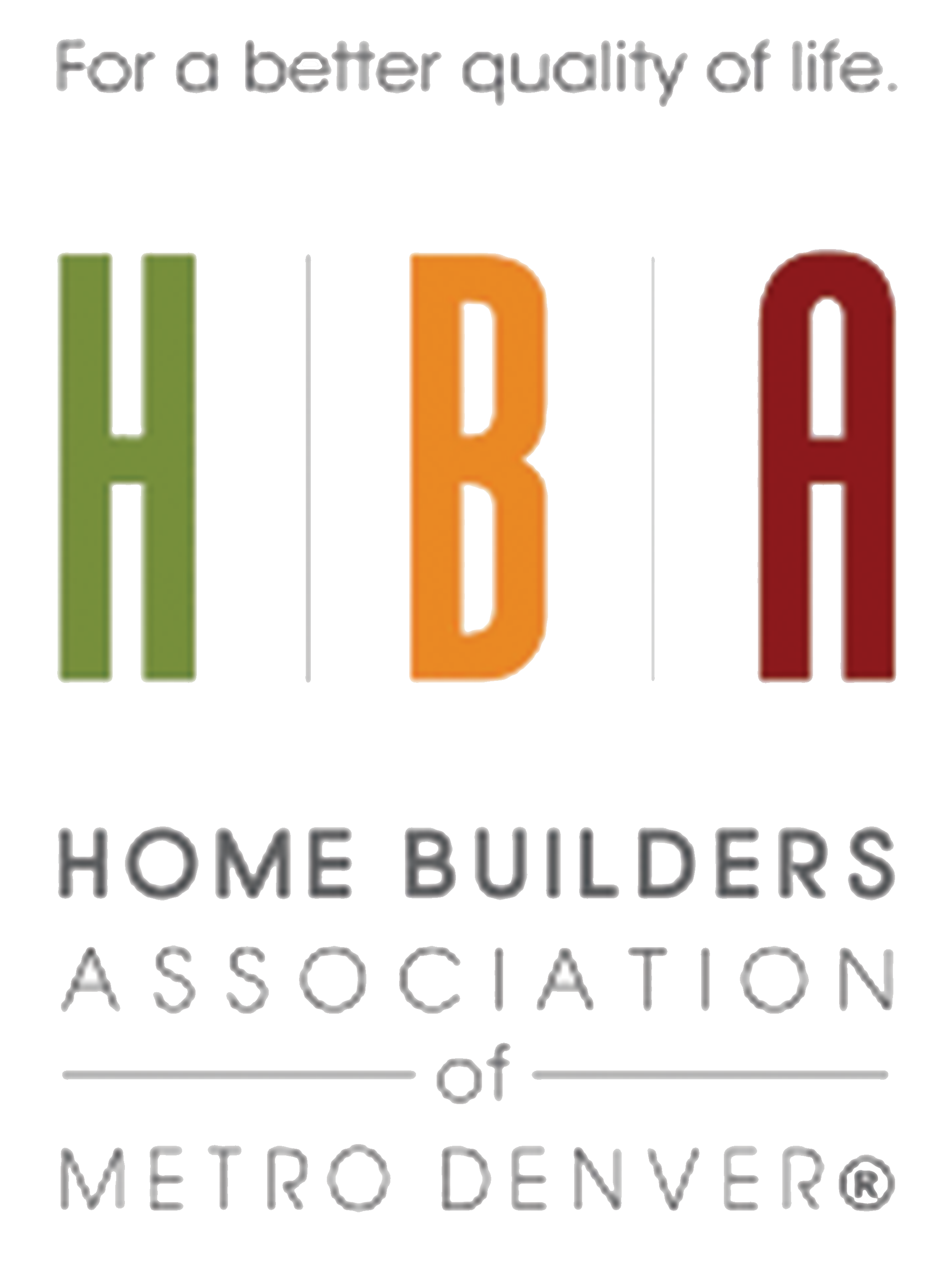 Image promoting home builders with large, colorful letters spelling H B Q, and the words 'for better quality of life', 'home builders', and 'association' visible.