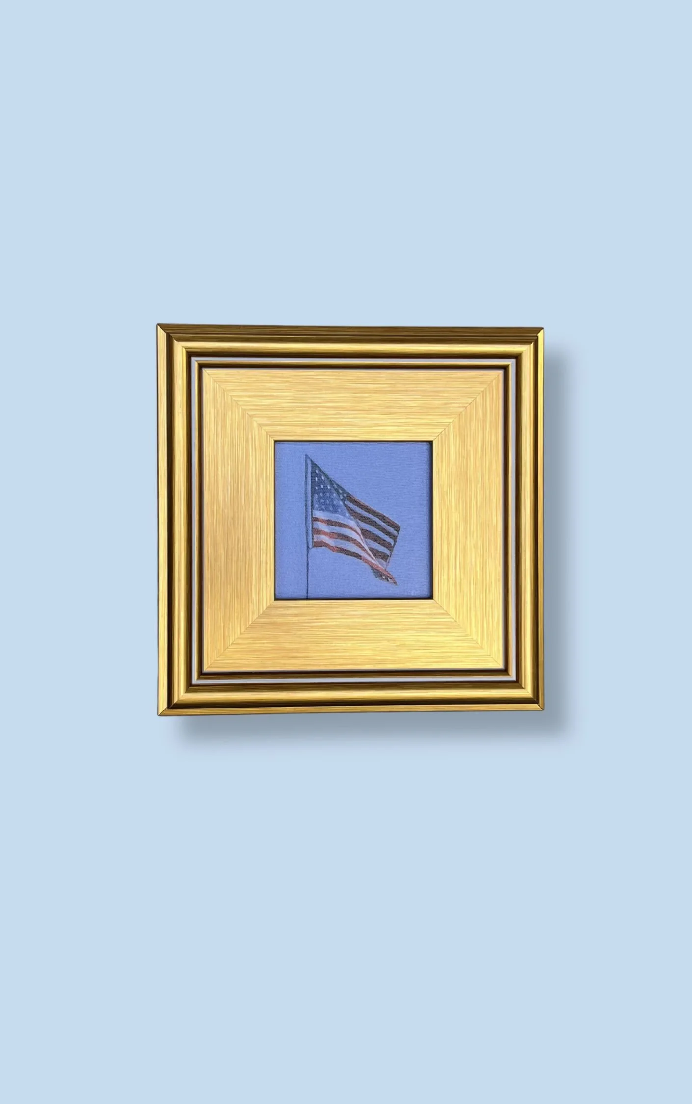 Framed American Flag PRINT