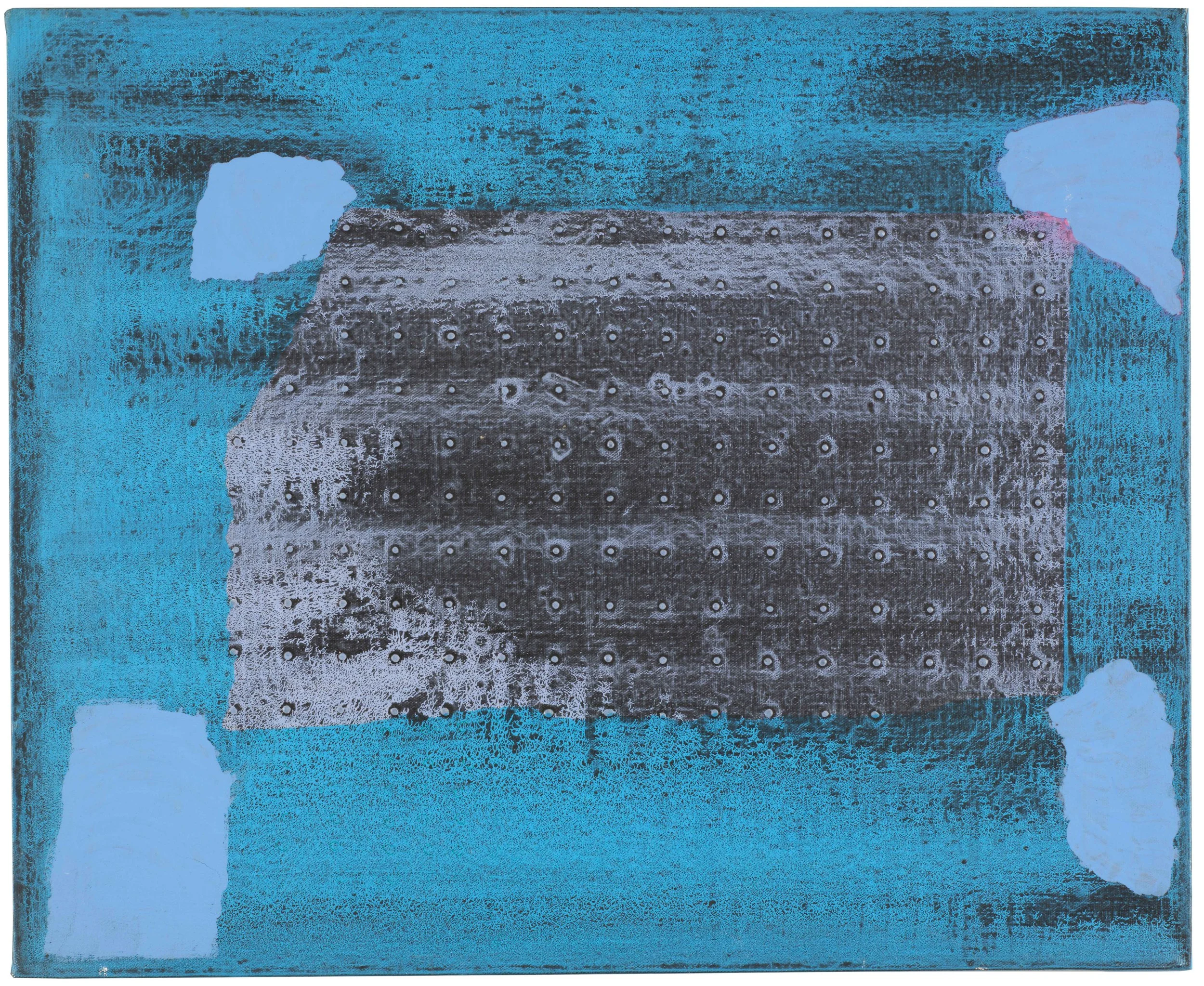 Dot Painting, 1975, 22" x 18 1/8”